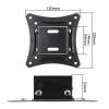 AVXANKTG TV Wall Mount Bracket Fixed Flat Panel TV Frame Bracket 15 Degree Tilt Angle Suitable for 14-26 Inch LCD LED Monitors view 2