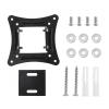 AVXANKTG TV Wall Mount Bracket Fixed Flat Panel TV Frame Bracket 15 Degree Tilt Angle Suitable for 14-26 Inch LCD LED Monitors view 4