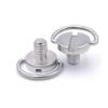 1PCS M2 M2.5 M3 M5 Stainless Steel D-Ring Camera Mount Screw Quick Release Plate Adapter Screw for Tripod Monopod Screw(6-32 5x5.4mm) view 4