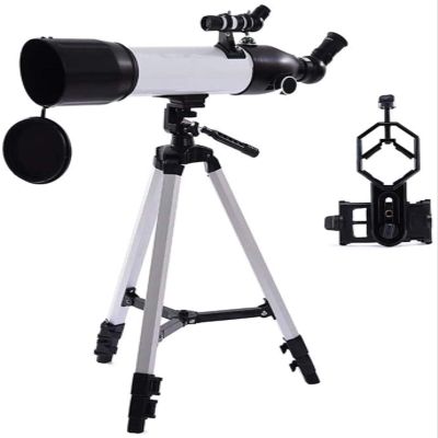CUTPOIY Telescope for Adults Beginners Kids, 80Mm Aperture 500Mm Az Astronomical Refractor Telescope with and Tripod Bak4 Prism Lens Telescope for Astronomy Observe Moon,for