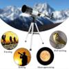 CUTPOIY Astronomical Telescope, 300/70 mm Refractor Telescope 150X monocular Telescope with Tripod and Lunar Filter for Beginner Children view 4