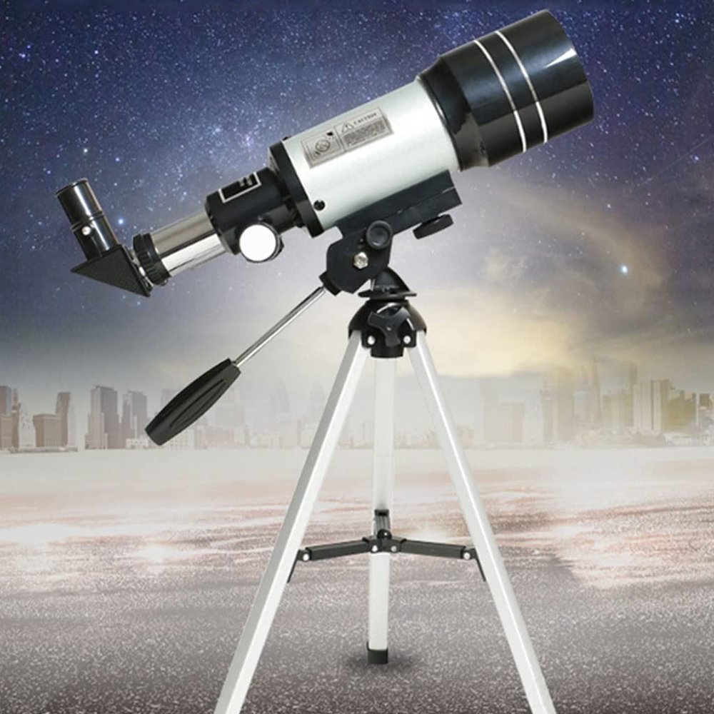 CUTPOIY Telescopes for Beginners Kids, Astronomy Telescope 300/70 Mm, Portable Telescope with Adjustable Tripod, for Adult Children Teens