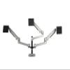 AVXANKTG Desktop Fully Dynamic 17-32 Inch Triple Monitor Stand Mount Aluminum Mechanical Spring Arm Monitor Stands Maximum Weight 10kg Each view 1