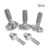 1/4 Inch Quick Release Camera Long Screw Tripod Ball Head Monopod Clamp Connect Screw DSLR Camera Mount Adapter Screw(LS004 5pcs) view 2