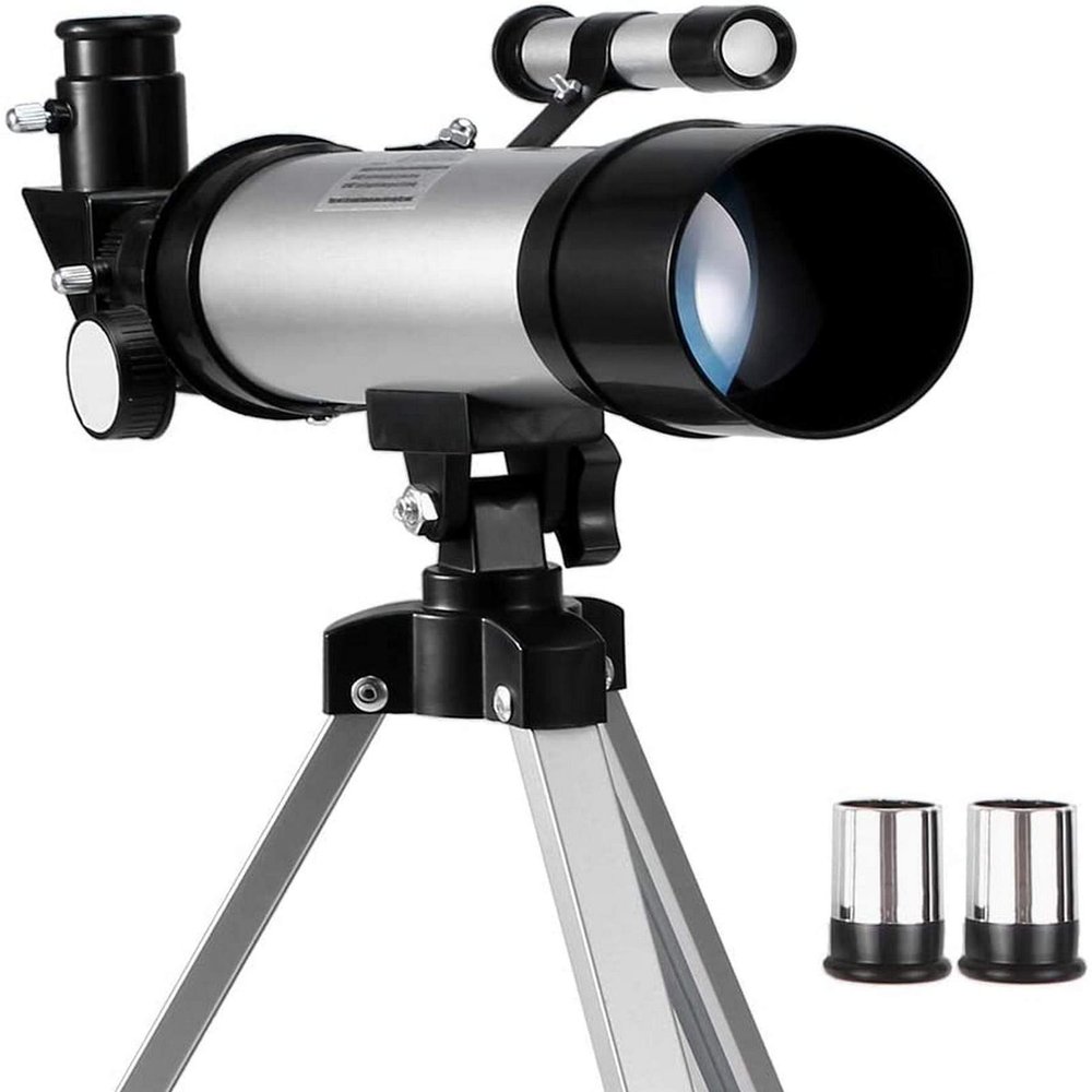 CUTPOIY Space Astronomic Telescope, Outdoor HD 90X Zoom Telescope, 360x50mm Refractive Space Astronomical Telescope Monocular Spotting Scope with Tripod, Moon Lens