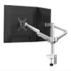 AVXANKTG OA-4S Aluminum Alloy Desktop Arm Dual Monitor Stand Full Movement 14-27 Inch LED LCD Screen Mounting Arm Rotating Base view 1