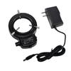 JOEBO Microscope Kit Adjustable 144 LED Light Microscope Ring Light Illuminator Bright Lamp with Adapter for Lab Digital Stereo Biological Microscope Microscope Lens Adapters view 3