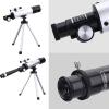 CUTPOIY Telescope Gift Hight Definition 90X Monocular Telescope Astronomical Refractive Space Scope Refractor Portable Telescope with Aluminum Tripod, Great Accessory F view 2