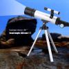 CUTPOIY Telescope Gift Hight Definition 90X Monocular Telescope Astronomical Refractive Space Scope Refractor Portable Telescope with Aluminum Tripod, Great Accessory F view 3