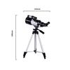CUTPOIY Telescope Astronomical Telescope with Star Finder Outdoor High-Definition Children's Adult Telescope Suitable for Adult Beginners/Yellow (Yellow) view 2
