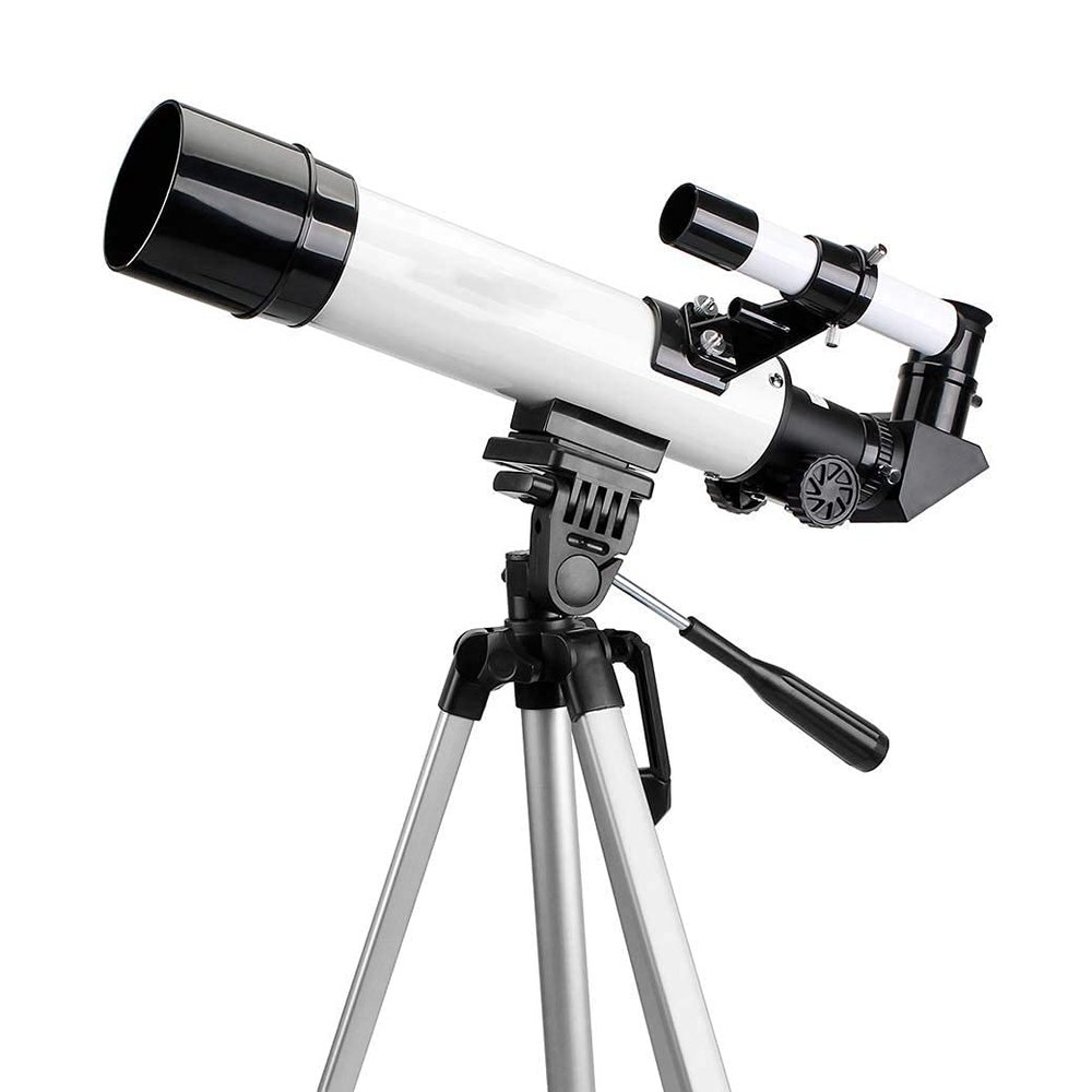 CUTPOIY Children Astronomical Telescope, Refraction Telescope with Tripod High-Definition World Dual-Use Monocular Children's Day Gift