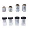 Joebo Microscope Kit 4X 10X 20X 40X 60X 100X Optical Objective Infinity Plan Achromatic Objective Lens for Biological Microscope Microscope Lens Adapters(4 10 20 40 60 100X) view 1