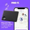 Tile by Life360 Starter Pack - Bluetooth Trackers and Item Finders for Keys, Wallets & More. Both iOS and Android Compatible. Phone Finder. 2-Pack (Black Mate/Slim) view 3