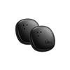 Tile by Life360 Sticker - Small Bluetooth Tracker, Remote Finder and Item Locator for Bikes, Glasses and More. Both iOS and Android Compatible. Phone Finder. 2-Pack (Black) view 1