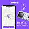 Tile by Life360 Sticker - Small Bluetooth Tracker, Remote Finder and Item Locator for Bikes, Glasses and More. Both iOS and Android Compatible. Phone Finder. 2-Pack (Black) view 3