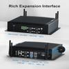 WEIDIAN Industrial PC, Fanless Computer i7 10610U(up to 4.90 GHz), Mini PC with 2RS232 + 4RS422/485/232 COM, Type-C, HD, DP Triple Display, 8USB, 2GPIO, WiFi, BT, Win11(32GB RAM 1TB M.2 SSD) view 2