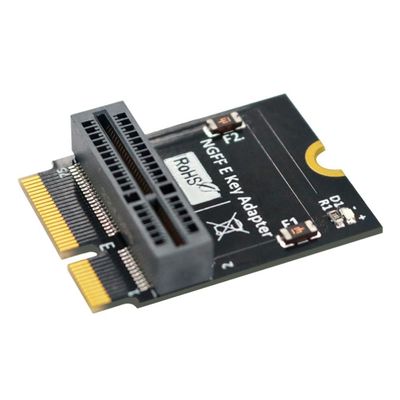 Lizusidtsy M.2 NGFF E-Key to E- Key Convert Adapter Card for AX200/201/210 WiFi Card Vertical Installation Easy Install