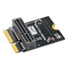 Lizusidtsy M.2 NGFF E-Key to E- Key Convert Adapter Card for AX200/201/210 WiFi Card Vertical Installation Easy Install view 1