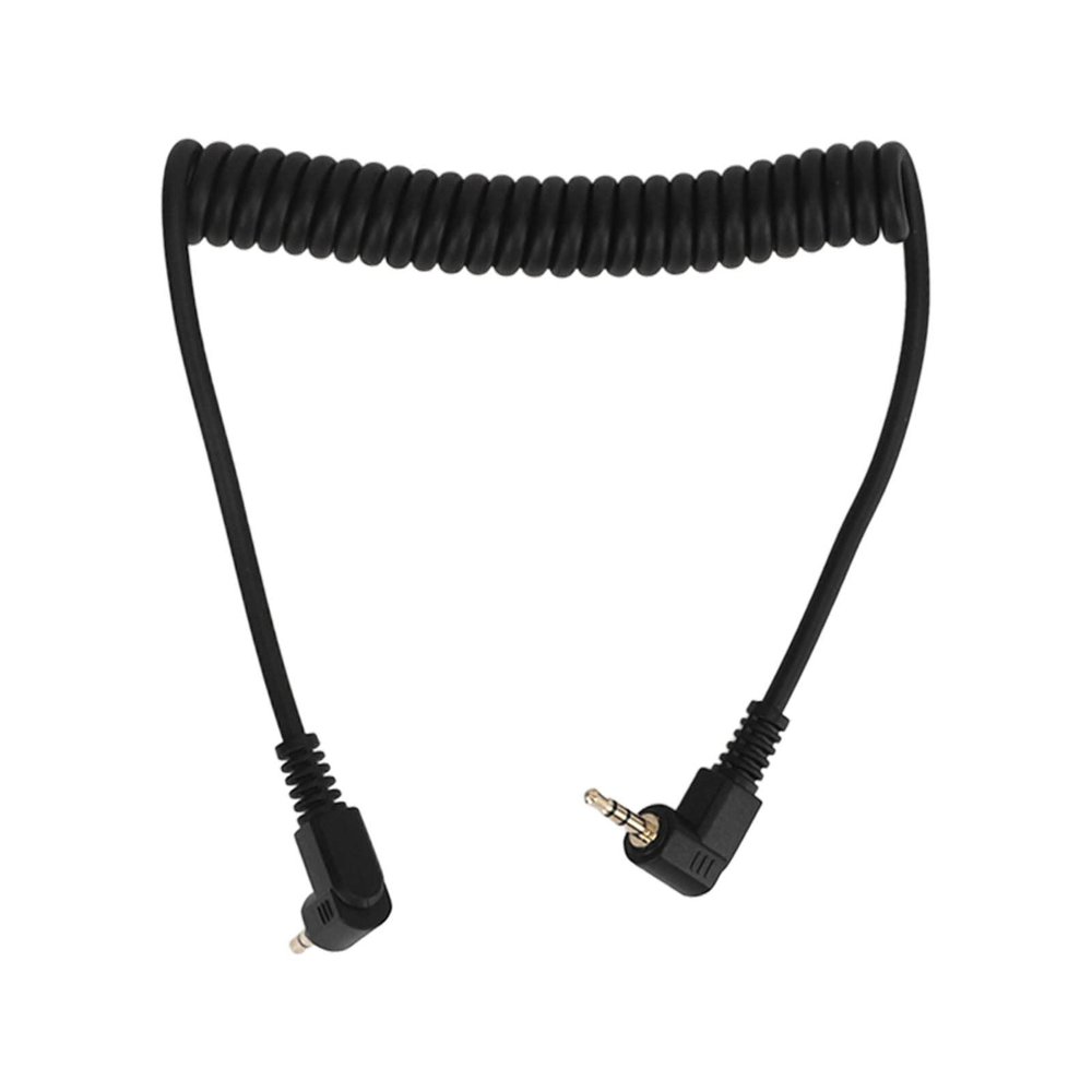 Aramox Shutter Release Cord for CB2 Remote Control, 2.5mm to MFlPC Sync Cable, 3.3ft Long, Compatible with EM Series, Extendable Up to 100cm