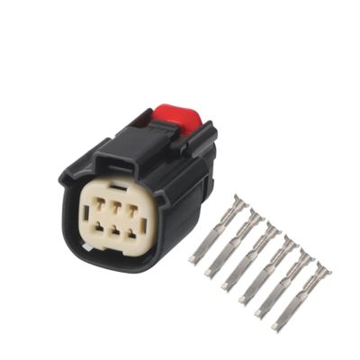 TakenE 1/5/10Set 6Pin 1.5mm Molex Female Male Waterprof Automotive Wire Connector Auto P1ug 33482-0601 33472-0601 DJ7068W-1.5-11/21(Female,2 Sets)