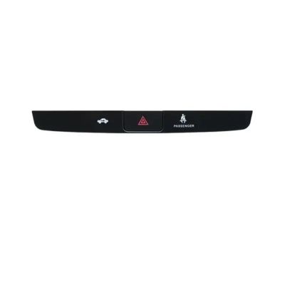 oimcpr Car Panel Compatible for Toyota Highlander 2008-2013, Compatible for Kluger 2008-2014 Emergency Button Switch Fascia Dash Kit Console Bezel Facia Adapter