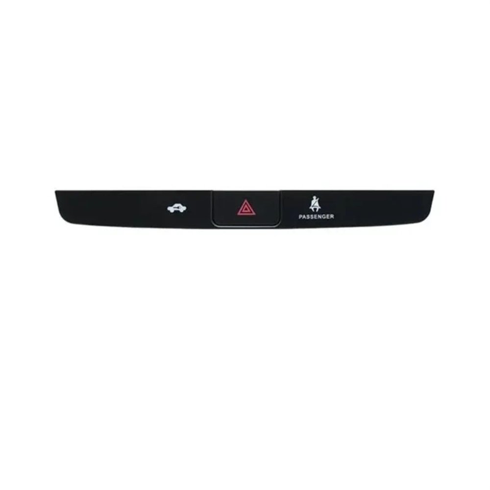 oimcpr Car Panel Compatible for Toyota Highlander 2008-2013, Compatible for Kluger 2008-2014 Emergency Button Switch Fascia Dash Kit Console Bezel Facia Adapter