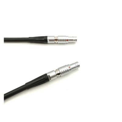 Bidirectional 5 pin to 5 pin Sound Devices Zax~om Denecke BH-LL Timecode Cable, 0B 5 pin to 5 pin Male Plug for AR~I Camera(Straight to Elbow,10cm)