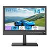 Feihe 14 inch Small Kitchen TVDigital ATSC Tuner, HDMI/USB/TF/Headphone Ports, Remote Control for Kitchen/Bedroom/RV view 1