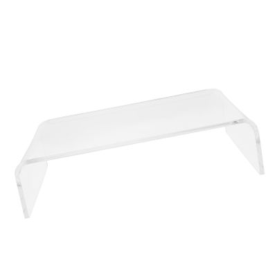 BCOATH Acrylic Monitor Riser Stand for Monitors Desk Riser Keyboard Shelf for Home Office