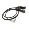 A~ri Al~xa M~ni Audio Cable, M~ni Two-Channel Audio Cable, 00B 5-pin to Neu~rik XLR 3-pin Female(Length-100cm) view 1
