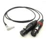 A~ri Al~xa M~ni Audio Cable, M~ni Two-Channel Audio Cable, 00B 5-pin to Neu~rik XLR 3-pin Female(Length-100cm) view 2