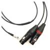 A~ri Al~xa M~ni Audio Cable, M~ni Two-Channel Audio Cable, 00B 5-pin to Neu~rik XLR 3-pin Female(Length-100cm) view 4