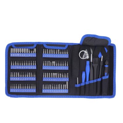126 in 1 Magnetic Screwdriver Set, Electronics Professional Repair Screwdriver Tool kit with 112 Screwdriver Bits for PC, Laptop, Phone, MacBook, Xbox Repair