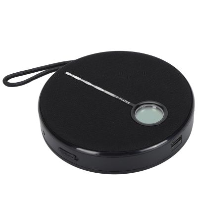 CD Player Portable, Bluetooth 5.0 Desktop CD Player with Speakers, Anti Skip, Rechargeable CD Player for Car Home
