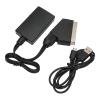 Scart to Converter Adapter, Scart to HD Multimedia Interface Adapter Compatible with 720P 1080P Switching, Full Video Converter Converter for Decoder view 3