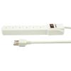 Strongway 6-Outlet Power Strip, 8ft.L, 14/3-Ga., 15 Amps, Model# 201704002001 view 3