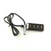 AR~I Amira/XT Camera 12v 2pin Power to 4 D-tap Camera Power DTAP Four-Way Distributor(Elbow Plug Cable,40cm) view 2