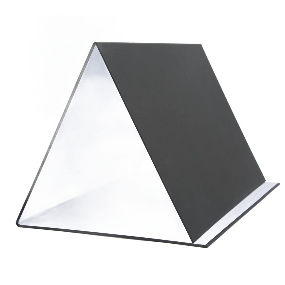 3 in 1 Photography Cardboard, A3 Size Light Reflector Cardboard, Folding Light Diffuser Board for Product and Food Photo SilverGoldBlack