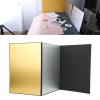 3 in 1 Photography Cardboard, A3 Size Light Reflector Cardboard, Folding Light Diffuser Board for Product and Food Photo SilverGoldBlack view 3