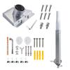 Starlink Gen 3 Adjustable Mount Kit Starlink Gen 3 Pipe Adapter, Starlink Gen 3/V3 Wall Mount, Roof Mount, Pole Mount, Long Wall Mount, Mounting Plate for Starlink Gen 3/V3 Standard Dish Antenna view 4