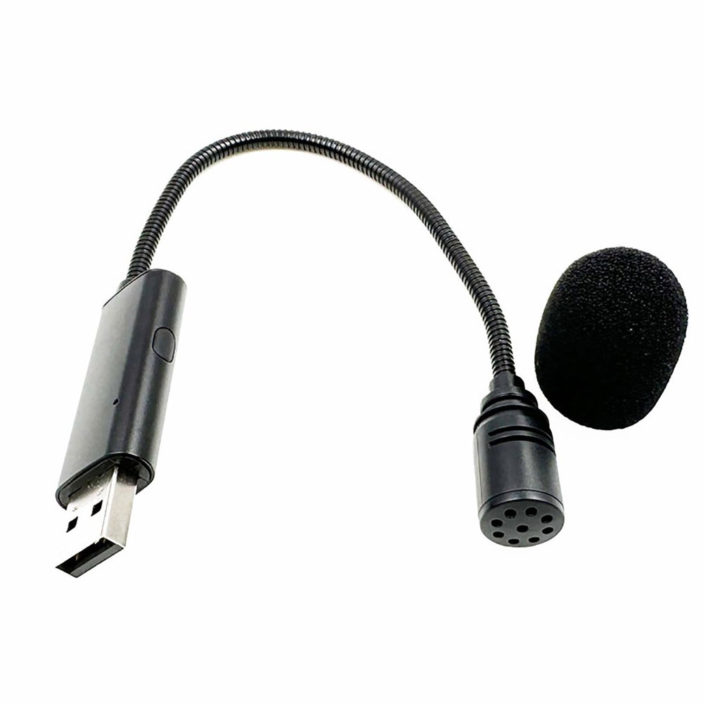 USB Microphone Omnidirectional USB Microphone for Games Laptop PC Microphone with Switchs