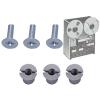 Open Reel Tape Empty Reel Matching Male and Female Screws Fit for 1/4 view 2