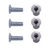 Open Reel Tape Empty Reel Matching Male and Female Screws Fit for 1/4 view 3