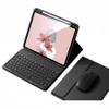 kaidisen Keyboard Case for iPad Pro 13 inch (M5/M4) 2025/2024 Case with Keyboard and Bluetooth Mouse, Detachable Candy Color Keyboard Cover Round Key,Black view 1