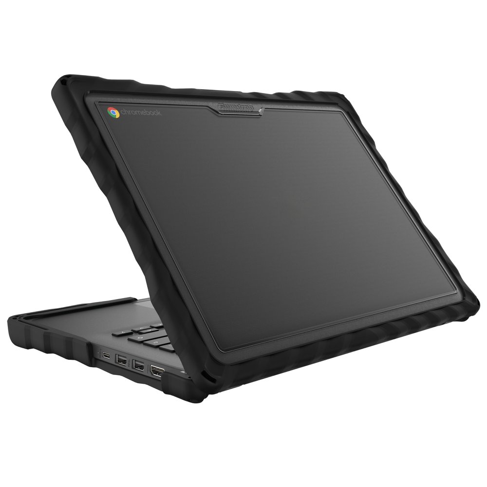 Gumdrop DropTech Hard Shell Laptop Cover Fits ONLY HP Fortis G11 & G1i |14 inch| Chromebook (Clamshell) Rugged Drop Tested Shockproof Reliable Computer Case Office Travel School Basics - Black
