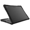 Gumdrop DropTech Hard Shell Laptop Cover Fits ONLY HP Fortis G11 & G1i |14 inch| Chromebook (Clamshell) Rugged Drop Tested Shockproof Reliable Computer Case Office Travel School Basics - Black view 1