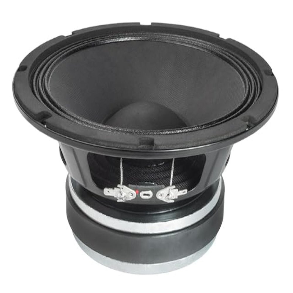 FAITAL PRO 8FE300-4 8-inch Mid Bass Woofer 4-Ohms Low-Frequency Loudspeaker Mid-Bass Applications 250-Watt Rms 500-Watt Max 93 dB