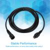 Beufee 3 Meter Microphone Extend Cable, Microphone mic Extension Cable Removable Handheld Mic Extension Cable Cord for Hytera MD780 view 4