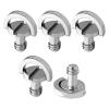 5/10PCS D Shaft D-Ring 1/4 Inch Thead Camera Mounting Screw Adapter for DSLR Camera Rig Quick Release Plate(10PCS) view 1