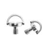 1/4 Inch Screw D-Ring Camera Screw Quick Release Plate Mount Tripod Monopod Ballhead Photo Photography Fixed Adapter for DSLR(S16 1PC) view 4